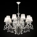 Lampa wisząca GRACE ARM247-10-G biała 10xE14 wys.64cm