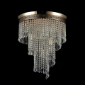 Lampa wisząca CASCADE DIA522-CL-07-G złota 7xE14 wys.47.5cm