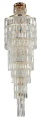 Lampa wisząca NIAGARA DIA003-PT50-G złota 16xE14 wys.170.5cm