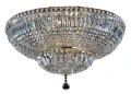 Lampa wisząca BASFOR DIA100-CL-16-G złota 16xE14 wys.32.5cm