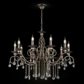 Lampa wisząca GRACE RC247-PL-10-R mosiądz 10xE14 wys.64cm