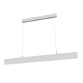 Lampa wisząca STEP P010PL-L30W biała wys.8cm