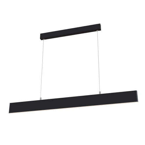 Lampa wisząca STEP P010PL-L30B czarna wys.8cm