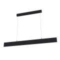 Lampa wisząca STEP P010PL-L30B czarna wys.8cm