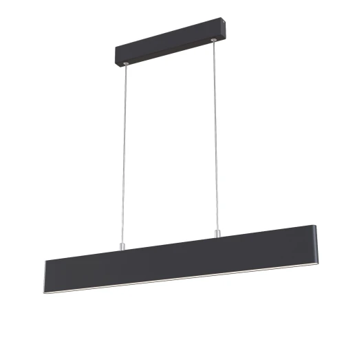 Lampa wisząca STEP P010PL-L23B czarna wys.8cm
