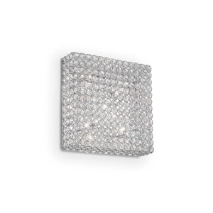 Plafon Ideal Lux ADMIRAL PL6 srebrny 6xG9 szer.39cm