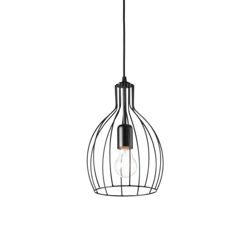 Lampa wisząca AMPOLLA-2 SP1 czarna 1xE27  wys.45cm