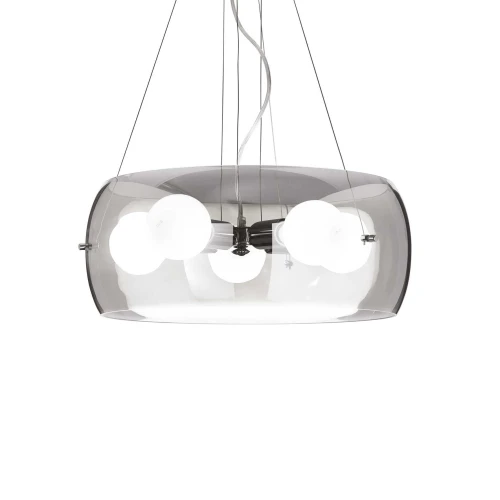 Lampa wisząca AUDI-10 SP5 srebrna 5xE27 wys.40cm