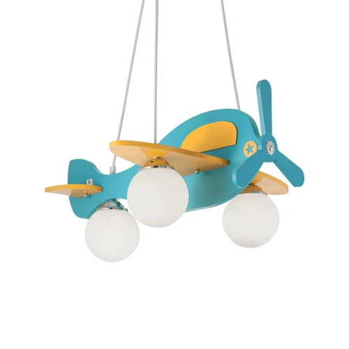 Lampa wisząca AVION SP3 AZZURROE 14 3xE14 40cm