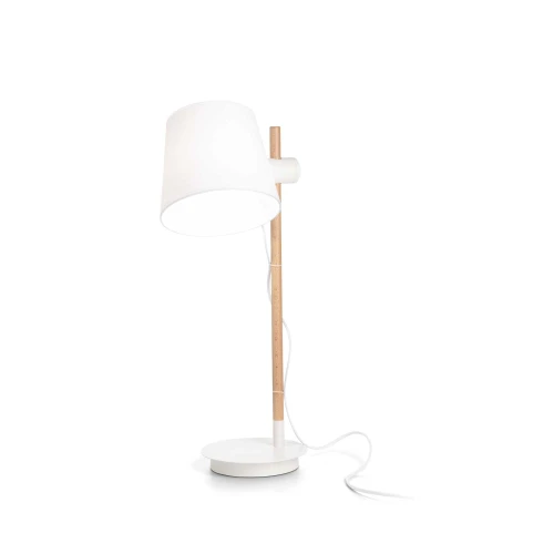 Lampa stołowa  AXEL_TL1_BIANCO