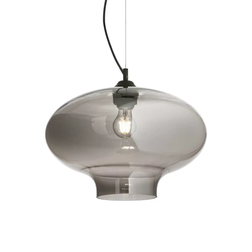 Lampa wisząca BISTRO SP1 ROUND czarna 1xE27 wys.35.5cm