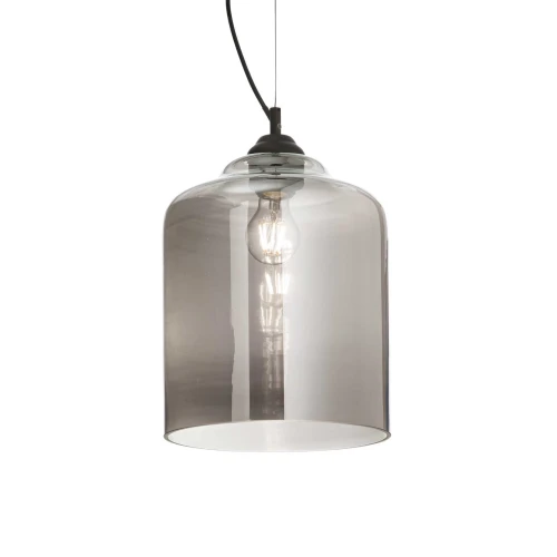 Lampa wisząca BISTRO SP1 SQUARE czarna 1xE27 wys.40cm