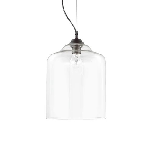 Lampa wisząca BISTRO SP1 SQUARE czarna 1xE27 wys.40cm