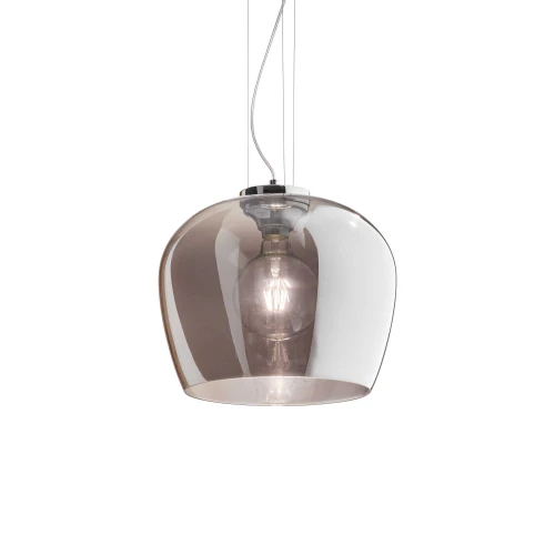 Lampa wisząca BLOSSOM SP1 srebrna 1xE27 wys.34cm