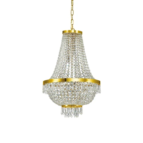 Lampa wisząca CAESAR SP9 złota 9xG9 wys.90cm