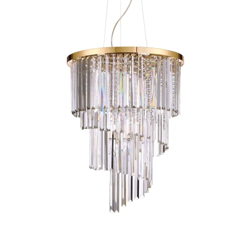 Lampa wisząca CARLTON SP12 złota 12xE14 wys.75cm
