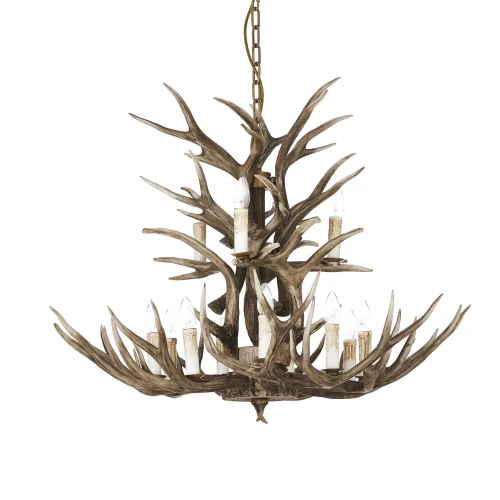 Lampa wisząca CHALET SP12 beżowy 12xE14 wys.75cm