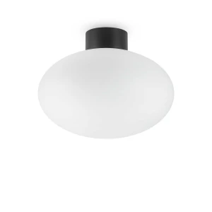 Plafon Ideal Lux CLIO MPL1 czarny 1xE27 szer.9cm