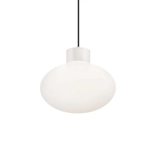Lampa wisząca CLIO MSP1 biała 1xE27 wys.12cm