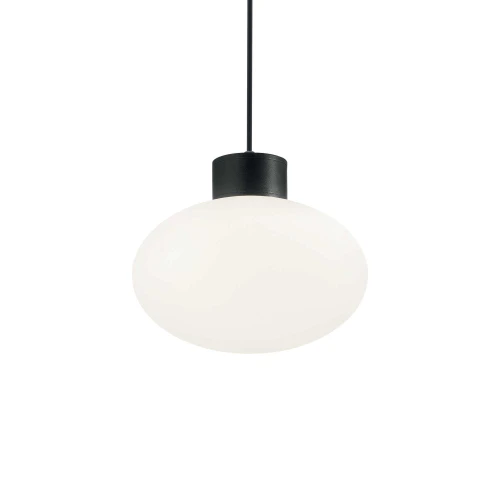 Lampa wisząca CLIO MSP1 czarna 1xE27 wys.12cm