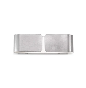 Kinkiet Ideal Lux Clip Ap2 Small Argento