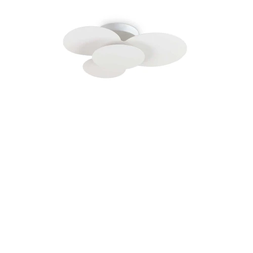 Plafon CLOUD PL D55 LED biały szer.52cm