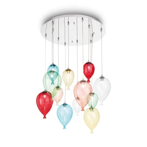 Lampa wisząca Ideal Lux CLOWN SP12 kolorowy 12xG9 wys.40cm