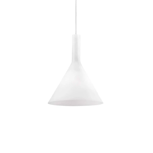 Lampa wisząca COCKTAIL SP1 mała biała 1xE14 wys.32cm