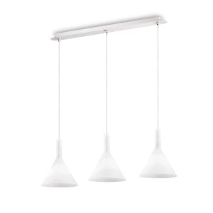 Lampa wisząca Ideal Lux COCKTAIL SP3 biała 3xE14 wys.32cm