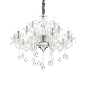 Lampa wisząca Ideal Lux COLOSSAL SP15 transparentne 15xE14 wys.90cm