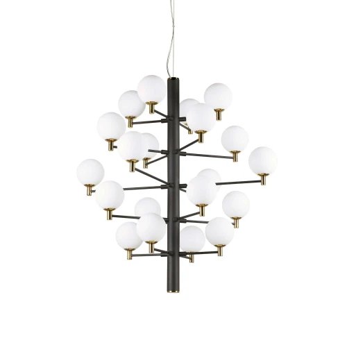 Lampa wisząca COPERNICO SP20 czarna 20xG9 wys.104cm