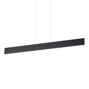 Lampa wisząca Ideal Lux DESK SP1 czarna 1xLED wys.20cm
