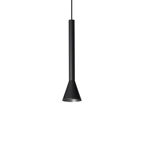 Lampa wisząca DIESIS SP czarna 1xLED wys.31.5cm