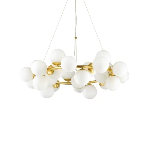 Lampa wisząca Ideal Lux DNA SP25 mosiądz 25xG9 wys.28.5cm