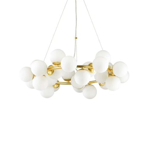 Lampa wisząca DNA SP25 mosiądz 25xG9 wys.28.5cm