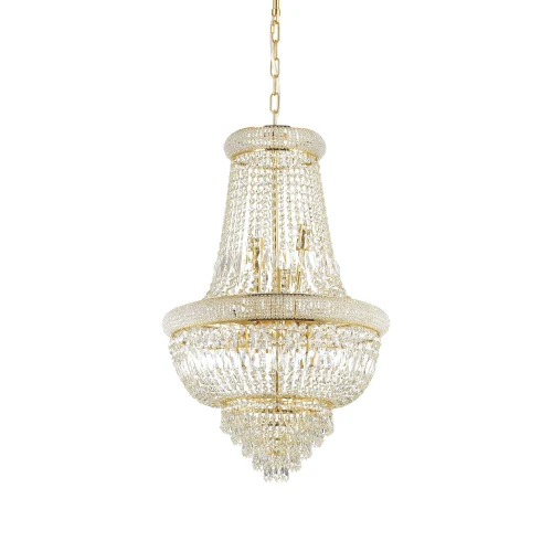Lampa wisząca DUBAI SP10 mosiądz mosiądz 10xE14 wys.98cm