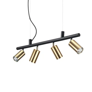Lampa wisząca Ideal Lux DYNAMITE SP4 mosiądz 4xGU10 wys.16.5cm