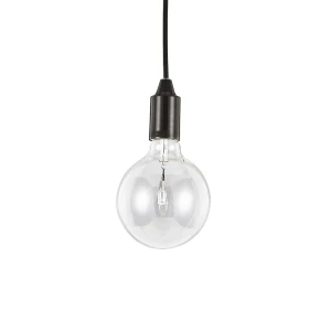 Lampa wisząca Ideal Lux EDISON SP1 czarna 1xE27 wys.29cm