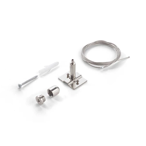 System szynowy EGO_KIT_PENDANT_ONLY_STEEL_CABLE_2_MT_BK
