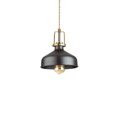 Lampa wisząca ERIS-2 SP1 czarna 1xE27 wys.39cm