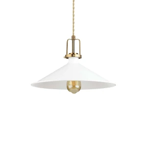 Lampa wisząca Ideal Lux ERIS-4 SP1 biała 1xE27 wys.32cm