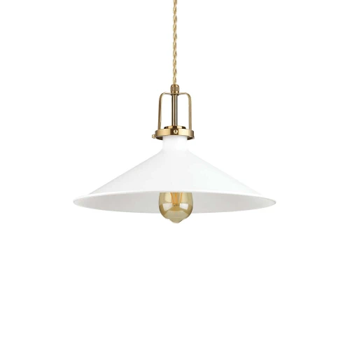 Lampa wisząca ERIS-4 SP1 biała 1xE27 wys.32cm
