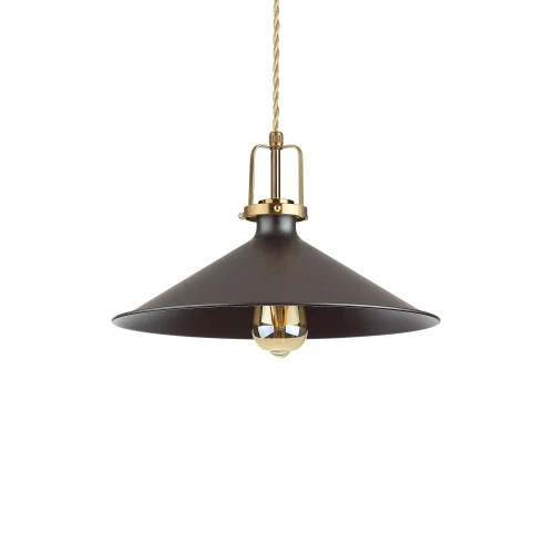Lampa wisząca ERIS-4 SP1 czarna 1xE27 wys.32cm