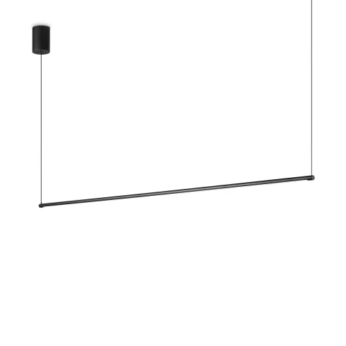 Lampa wisząca ESSENCE SP 17W czarna 1xLED wys.12cm