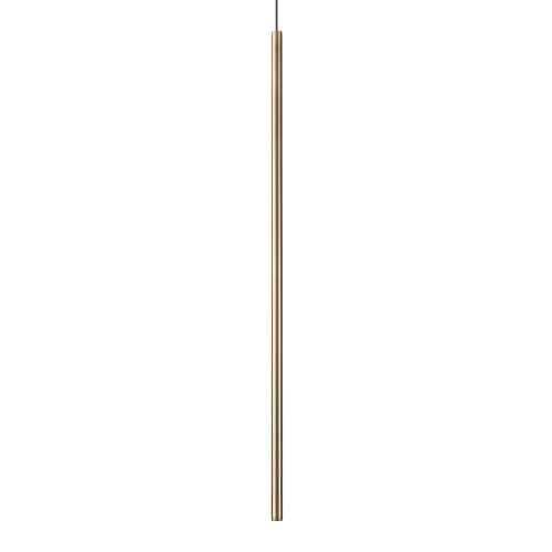 Lampa wisząca FILO SP1 mosiądz 1xLED wys.76cm