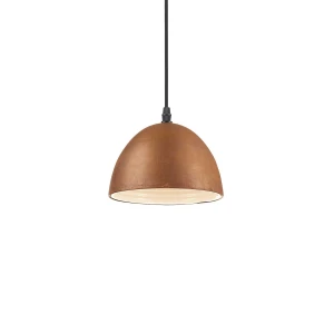 Lampa wisząca Ideal Lux FOLK SP1 D18 brązowy wenge 1xE27 wys.17cm