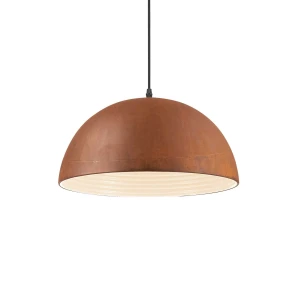 Lampa wisząca Ideal Lux FOLK SP1 D40 brązowy wenge 1xE27 wys.42cm