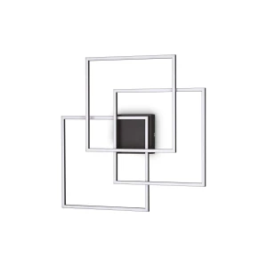 Plafon Ideal Lux FRAME PL QUADRATO czarny LED szer.59cm