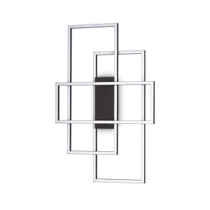 Plafon Ideal Lux FRAME PL RETTANGOLO czarny LED szer.62.5cm