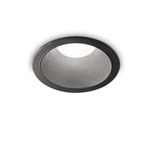 Oprawa podtynkowa Ideal Lux GAME okrągła czarna  20W 3000K LED